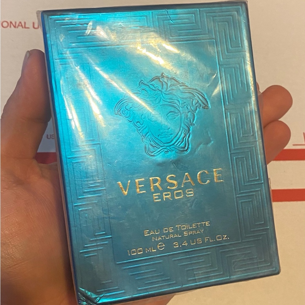 Versace Eros for Men 3.4 fl oz Eau de Toilette Spray Brand New Sealed